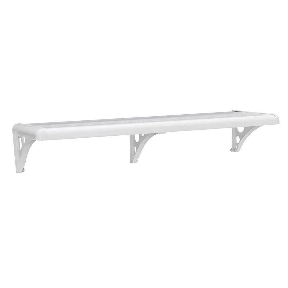 Prateleira Plástica Astra Multiuso com Suporte 60x20x2,5cm
