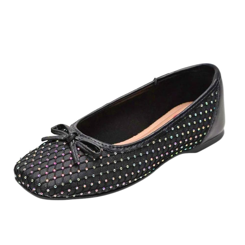 Sapatilha Infantil Menina Strass Elegante Macia Molekinha
