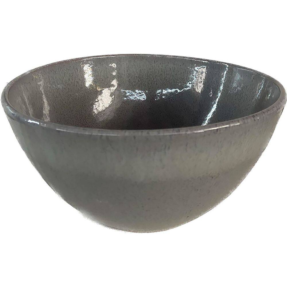 Bowl Cerâmica Grande 1,8L Cinza MB21 - Etilux