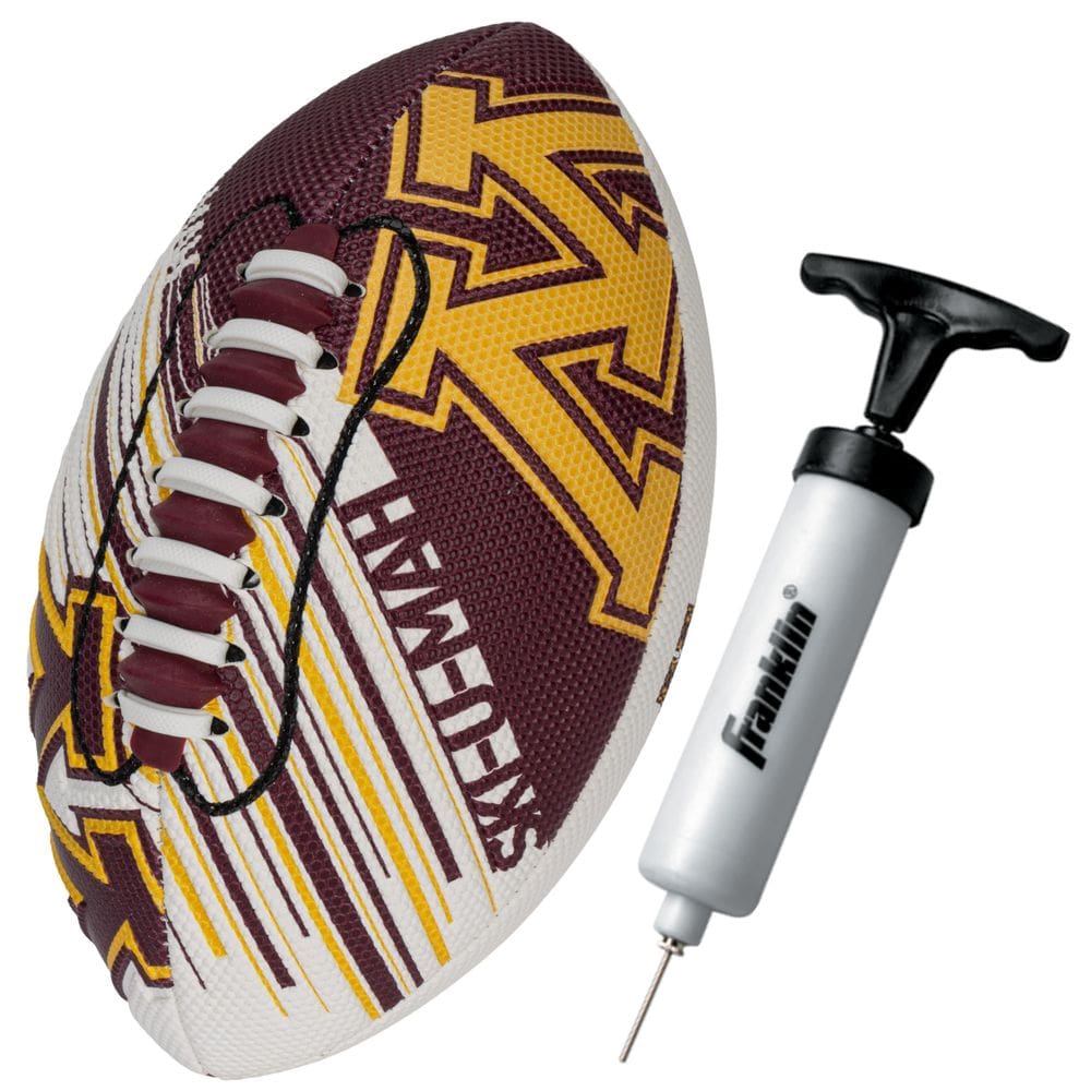 Futebol em espuma Franklin Sports Minnesota Golden Gophers 8.5