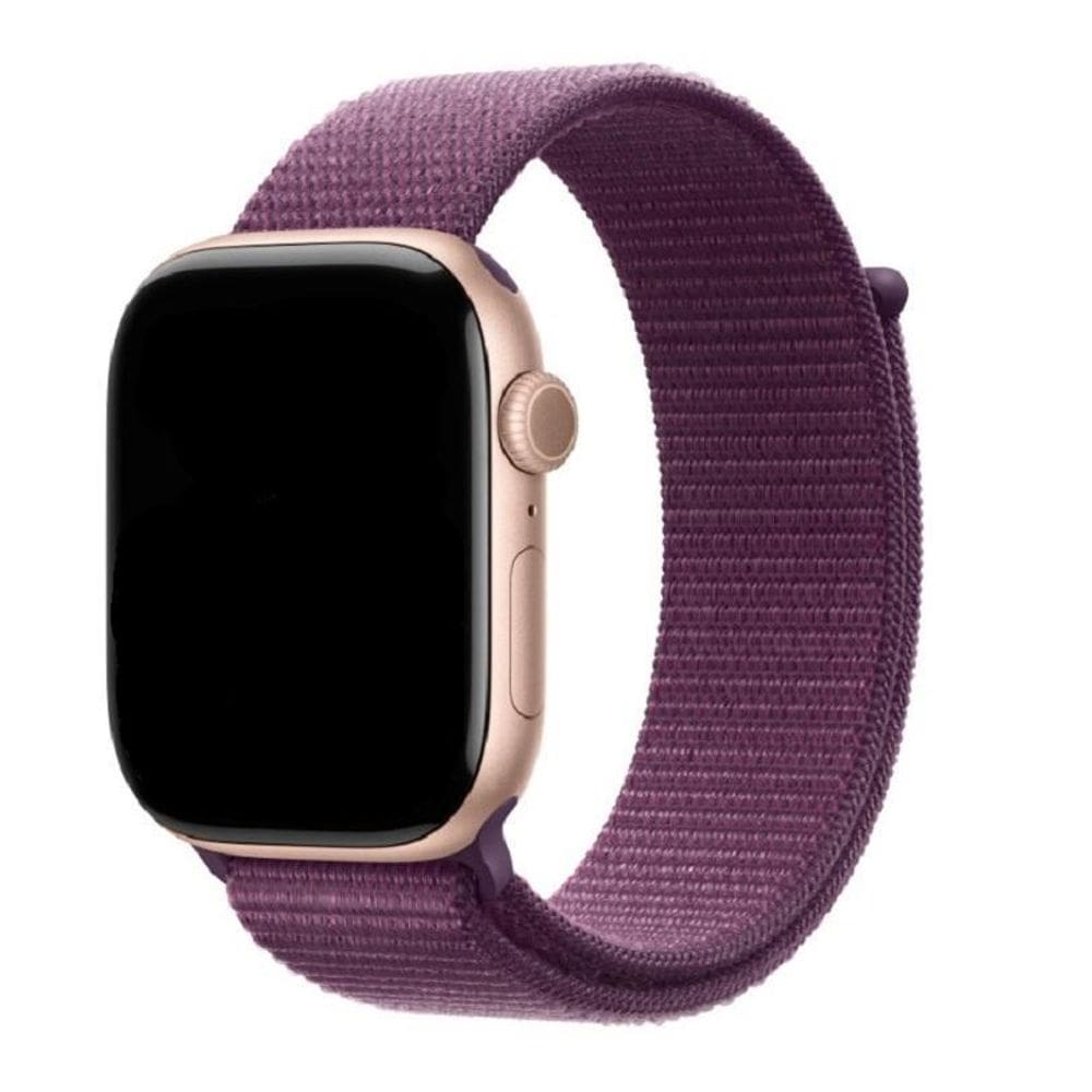 Pulseira Nylon Loop Para Watch 44/45/46Mm - Ameixa