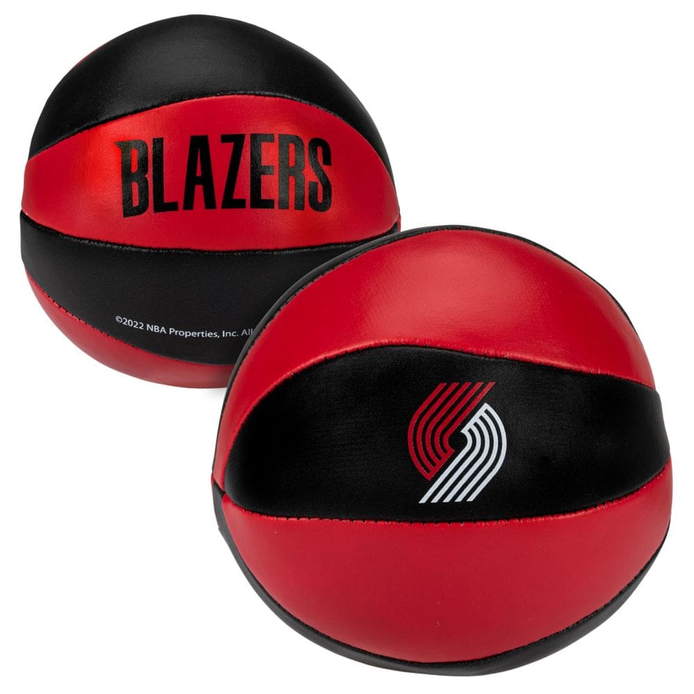 Bolas de basquete de brinquedo Franklin Sports NBA Portland Trail Blazers
