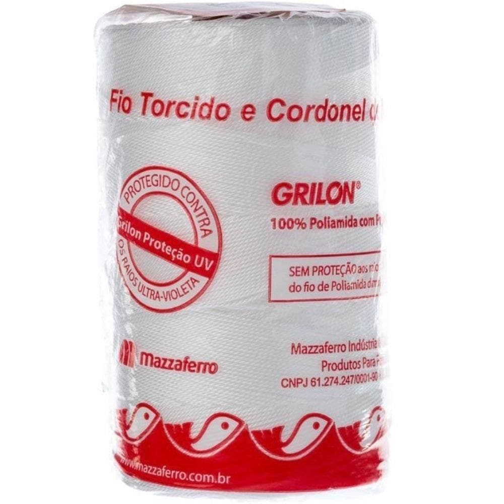 Fio de Nylon Torcido Grillon | para Pesca/Redes 210/012 560m 200g - Embalagem com 10 Unidades