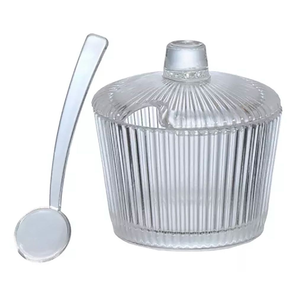 Açucareiro Graffiato Transparente em Vidro 200ml ACRO012TR - Hauskraft