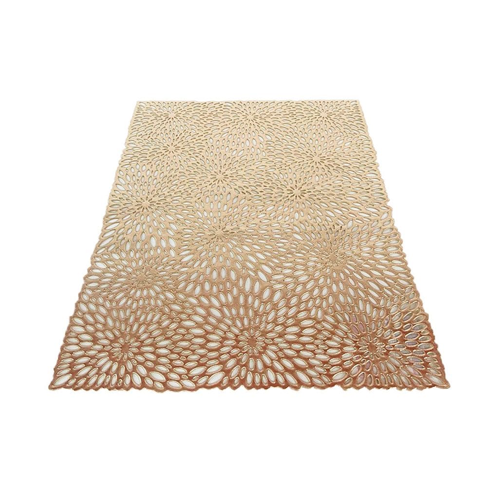 Lugar Americano Paris Gold Retangular JGAM-012 - Hauskraft