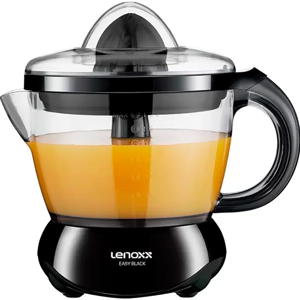 Espremedor de Frutas Eash Black 1,2l 25W 127V PEF505 - Lenoxx