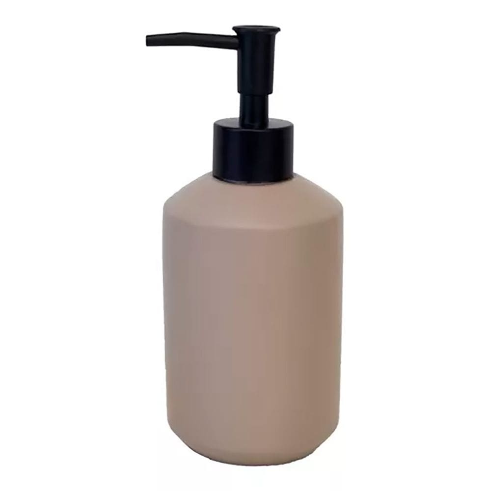 Porta Sabonete Líquido Bege em Cimento 13656 - Mart