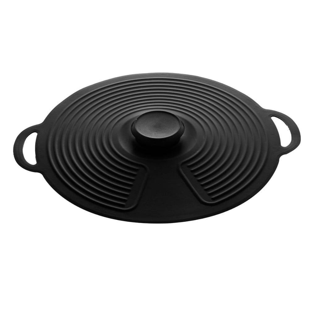 Tampa de Silicone para Panela 23cm Preta 4906 - Lyor