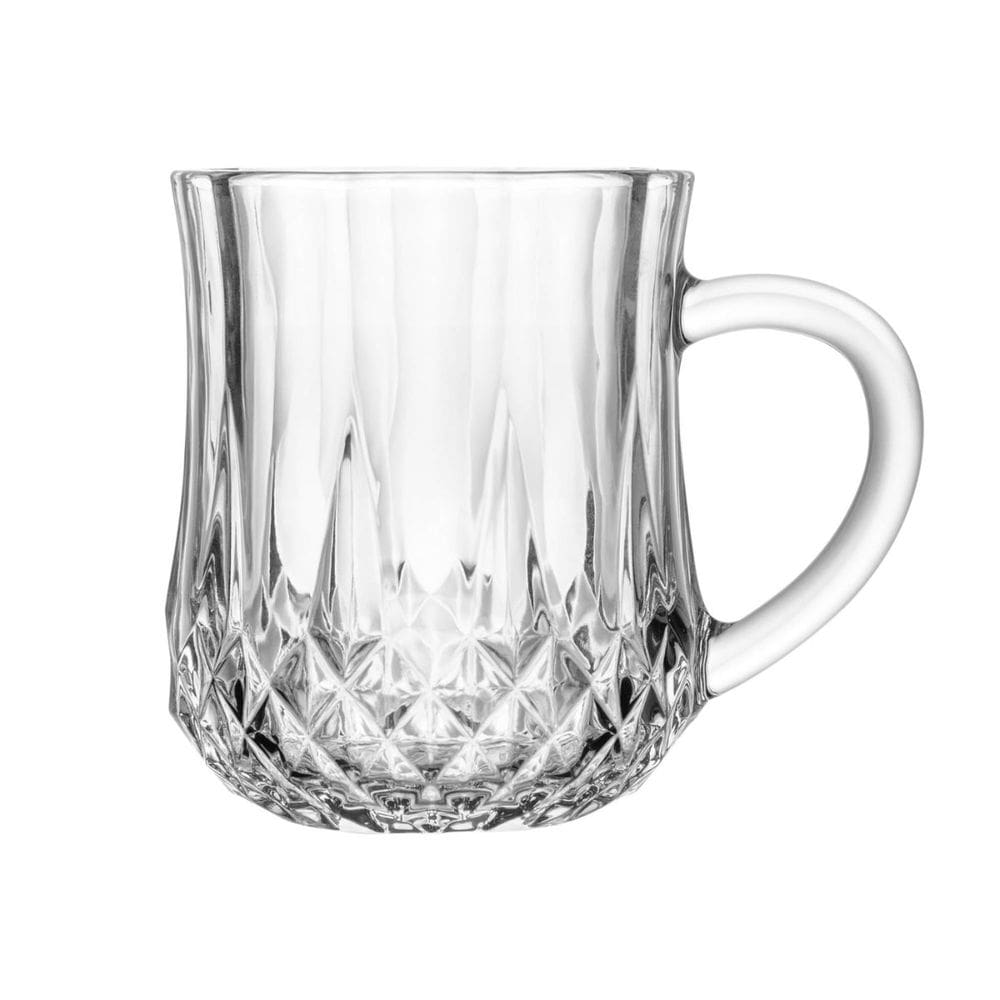 Caneca de Vidro Diamante 200ml 220272 - Lyor