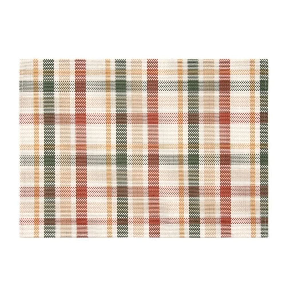 Jogo Americano Trama Sintética Prior Xadrez Natalino 35X48cm 1 pç 310173 - Copa e Cia