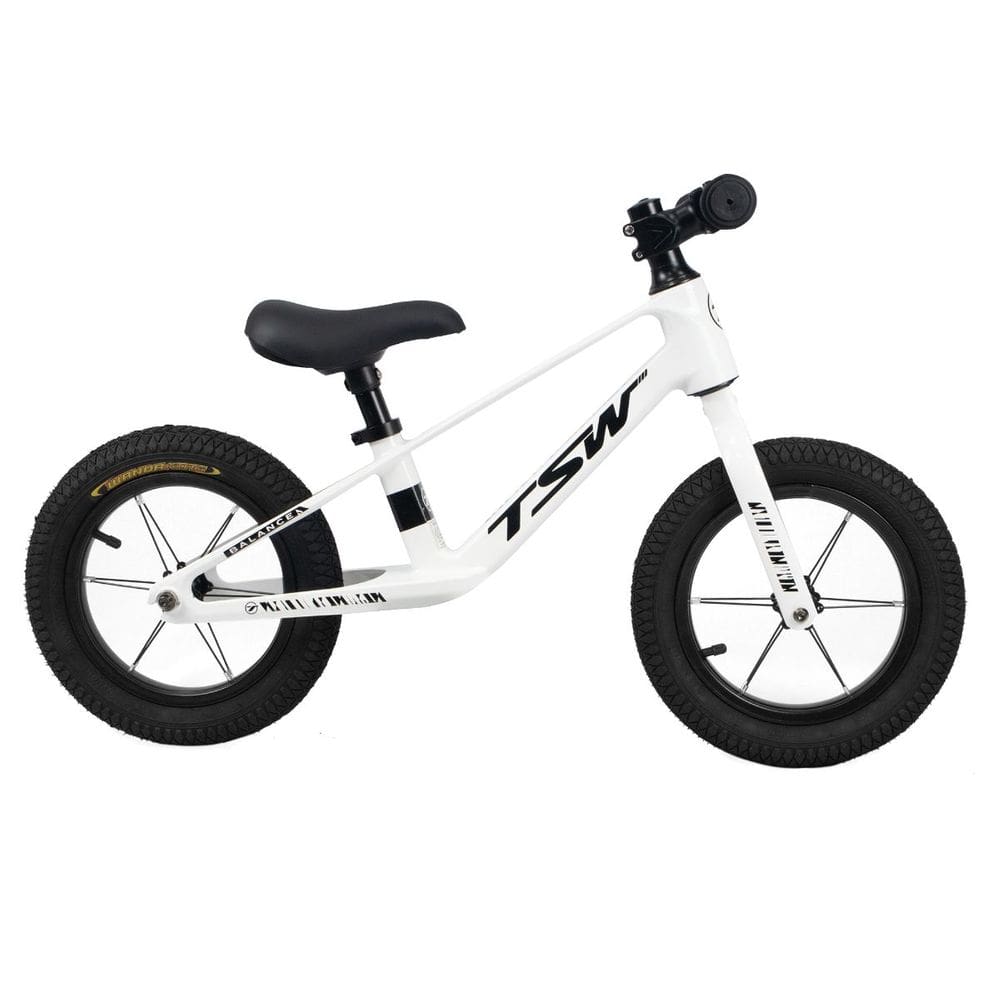 Bicicleta de Equilíbrio Infantil Aro 12 STEPS 2 sem Pedal Câmara de Ar Bico Grosso TSW