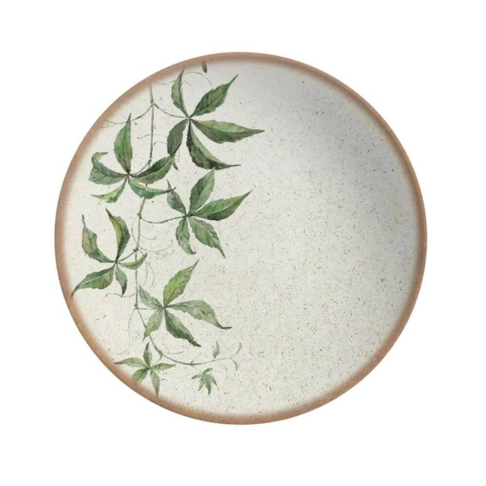 Prato Fundo Coup Tropical Leaves Plus 25cm 7584-202 - Alleanza