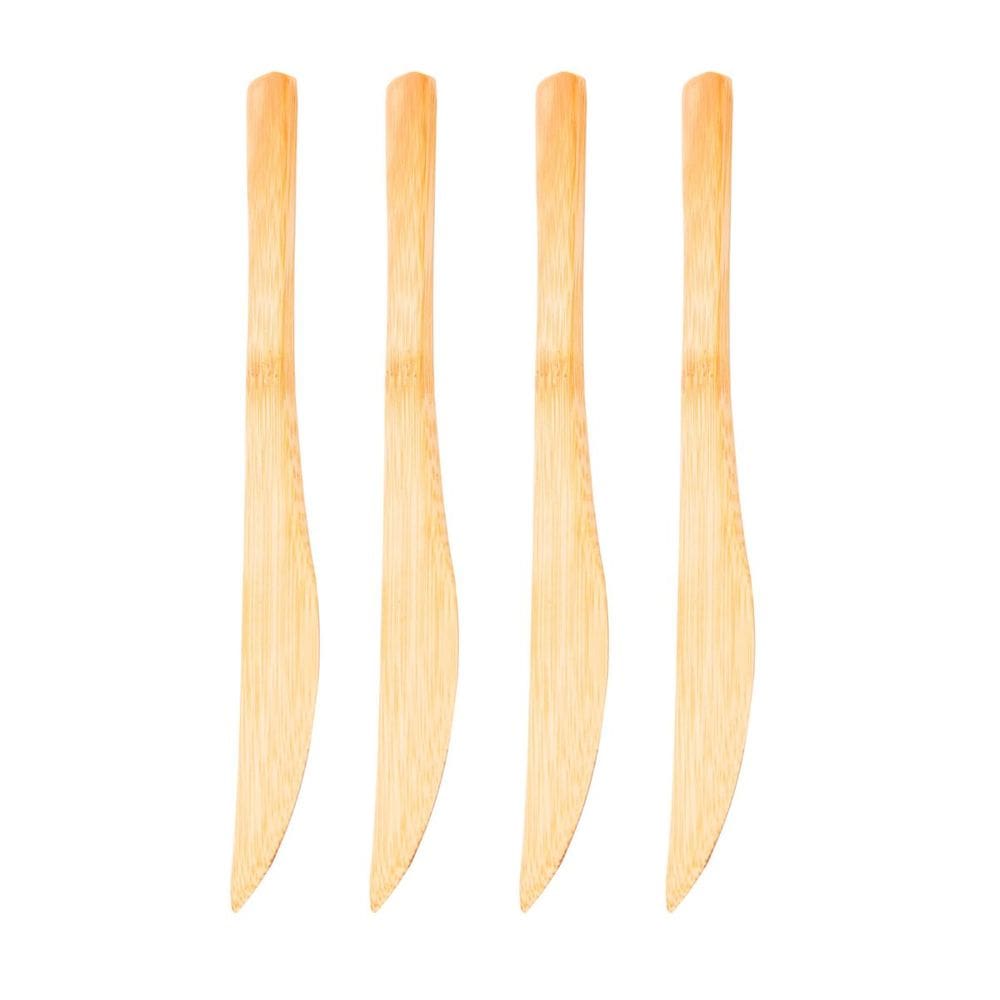 Conjunto 4 Espátulas de Bambu 18cm 5960 - Lyor