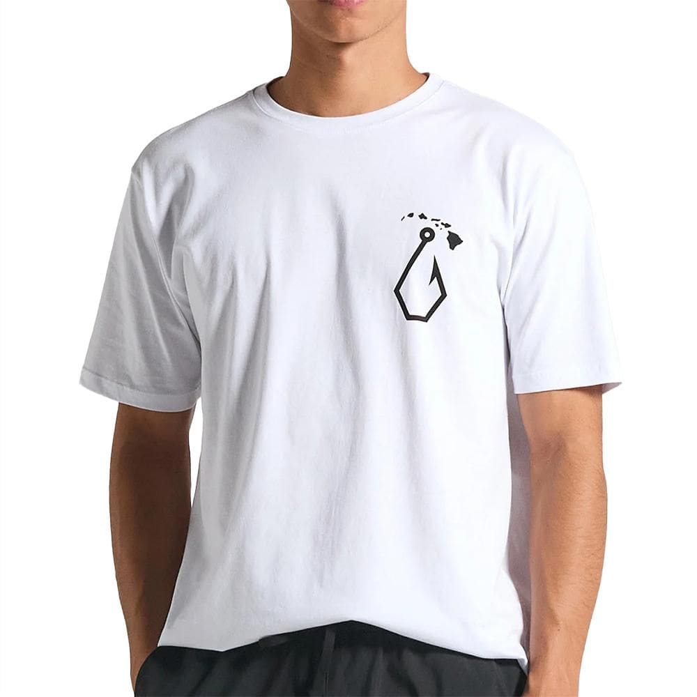 Camiseta Volcom Sinkem SM25 Masculina Branco
