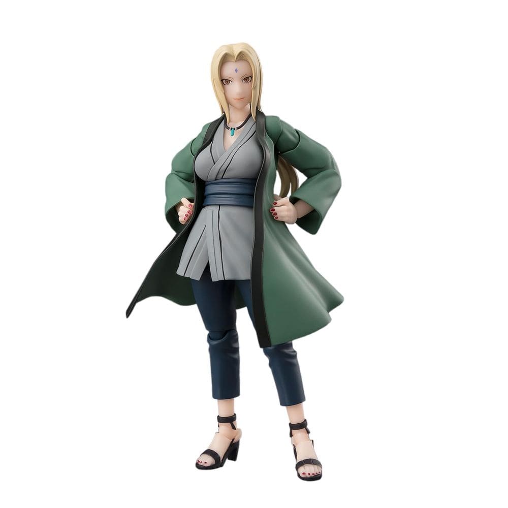 Figura de ação TAMASHII NATIONS Naruto Tsunade Medical Ninja