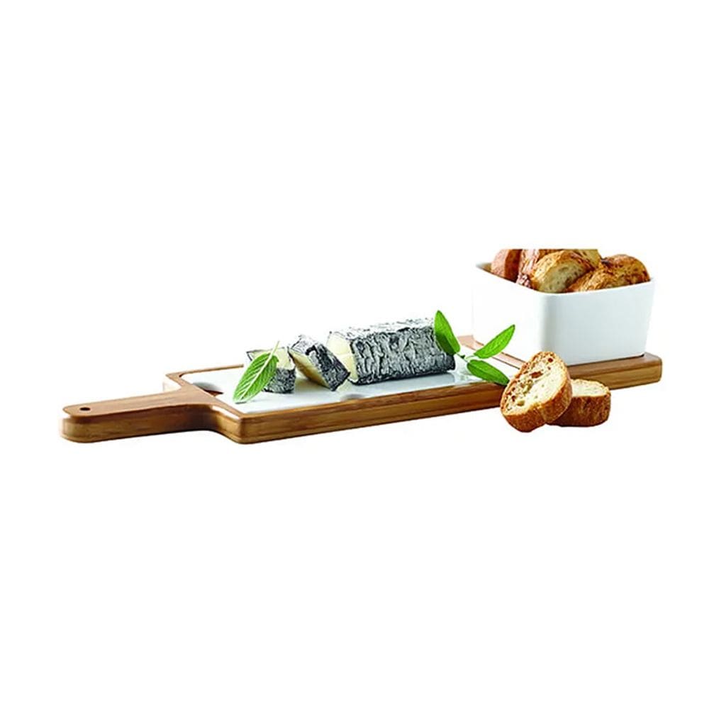 Conjunto para Queijo Porcelana 37cm com 3 pçs PCLN-019 - Hauskraft