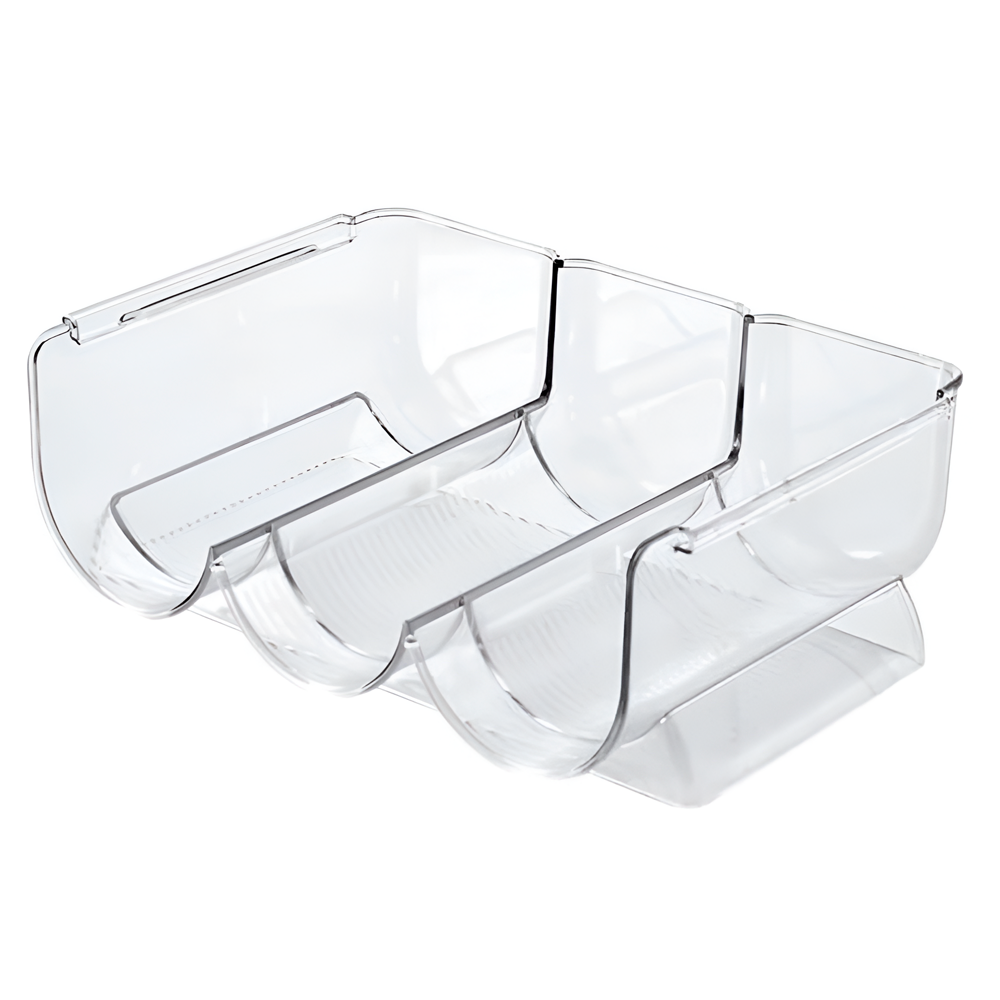 3 Un. Porta Garrafas Empilhável Decorativo Rack De Vinhos