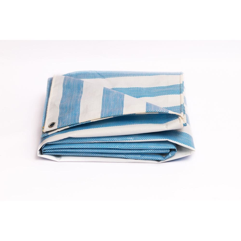 Lona Impermeável 2x3 310 Azul e Branca SK