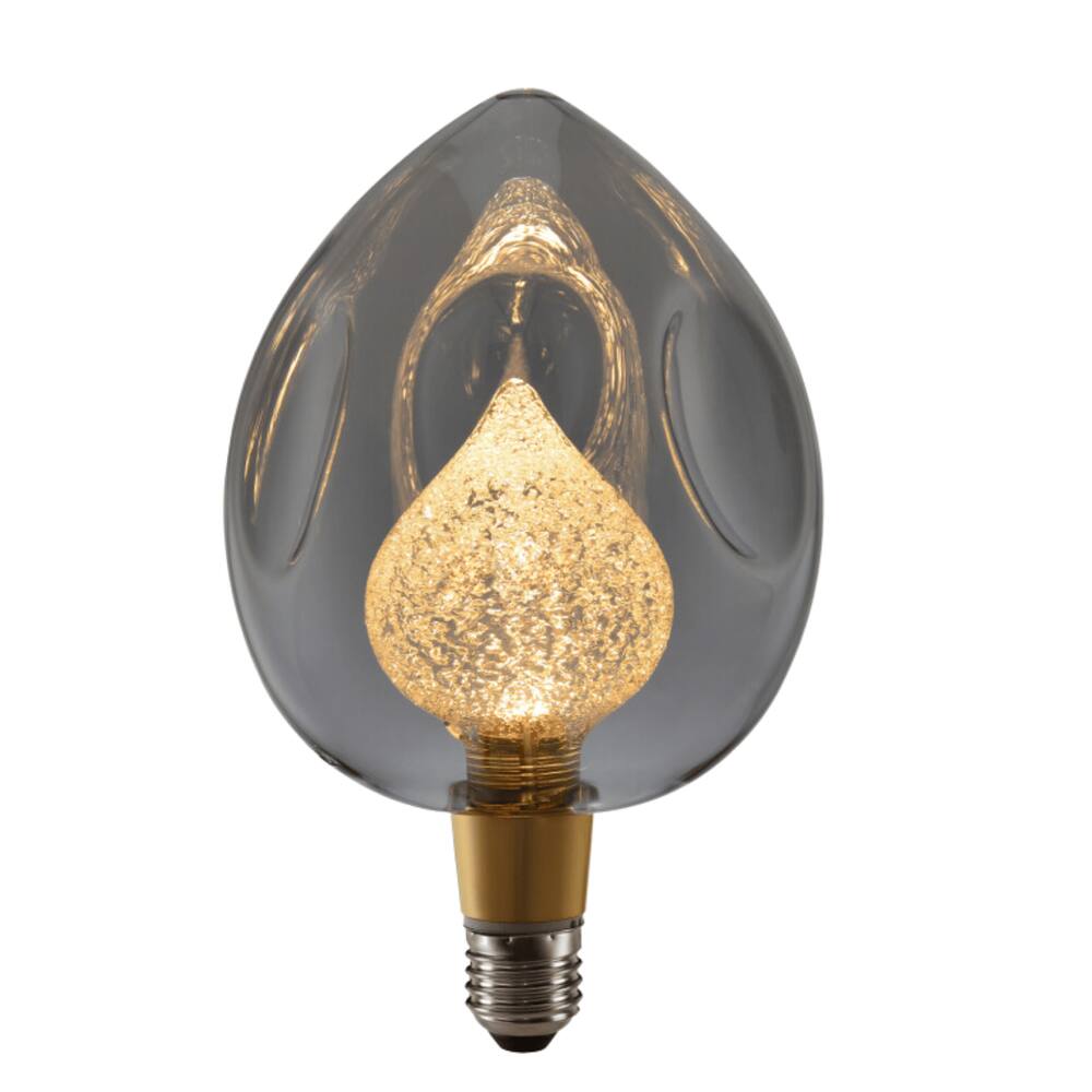 Lâmpada Filamento Led Globo Retrô Fumê E27 3W 2200K Bivolt