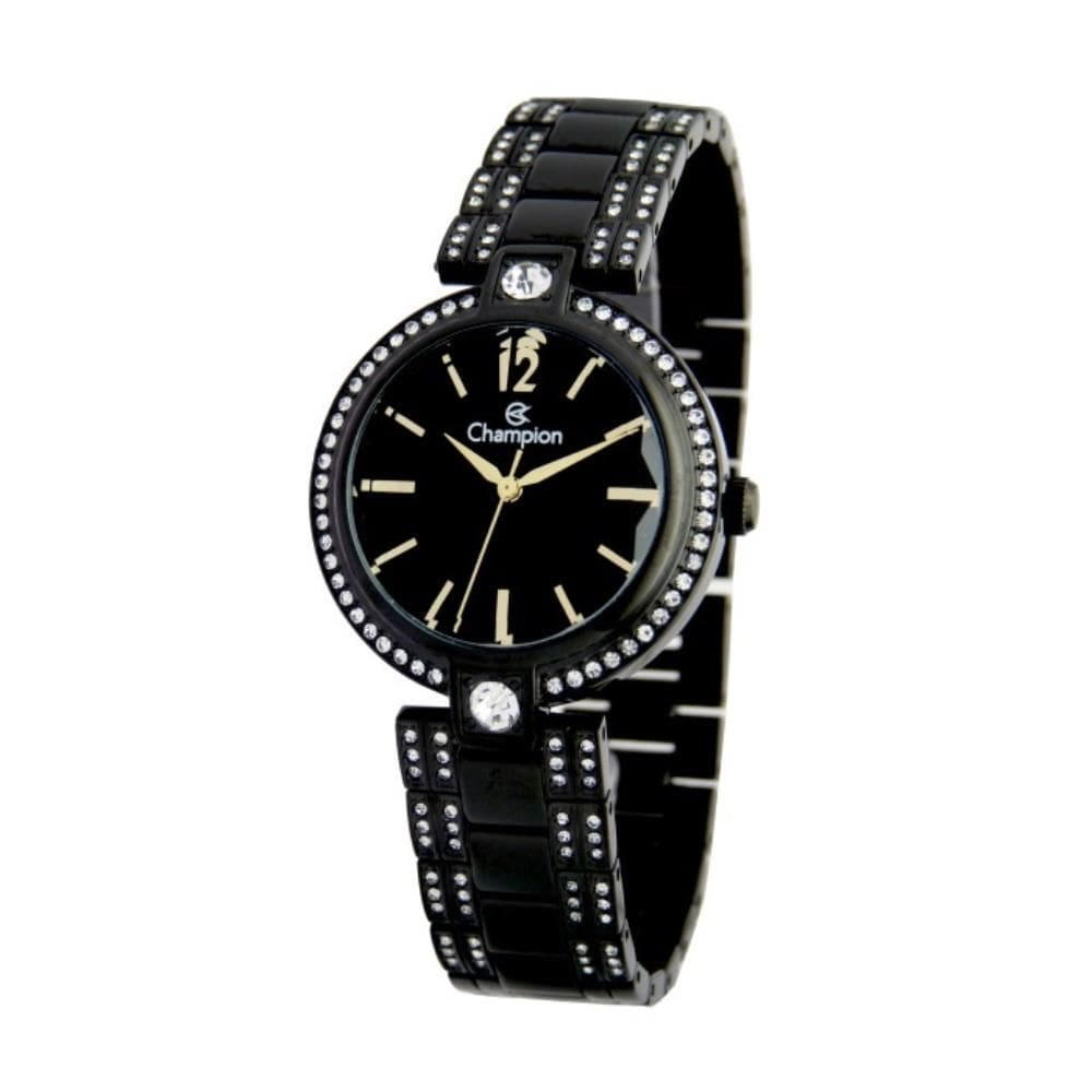 Relógio Champion Feminino Ref: Cf25045p Fashion Black