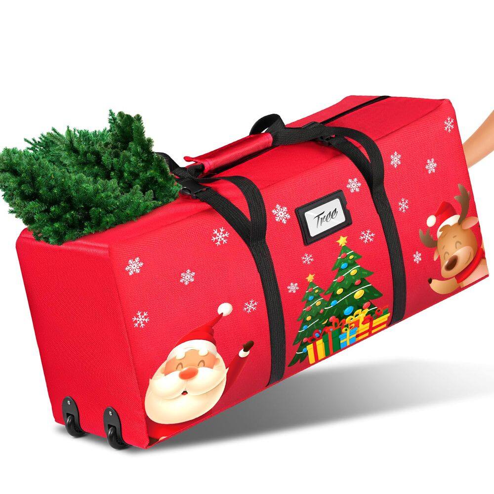 Bolsa de armazenamento de árvore de Natal Jvgoo serve para uma árvore de Natal de até 9 pés