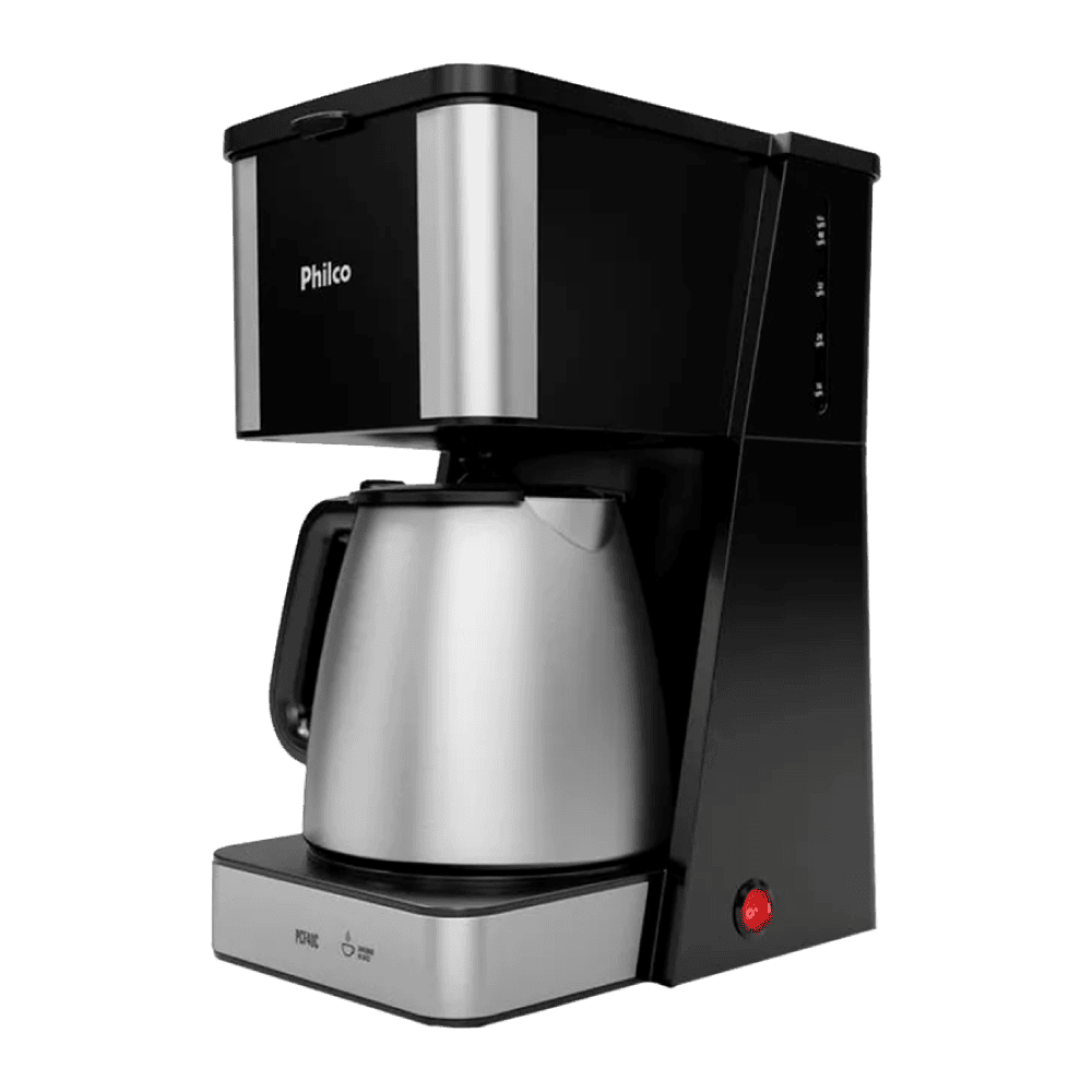 Cafeteira Elétrica Philco PCF40C 1,6L  Inox  40 Cafezinhos - 950W