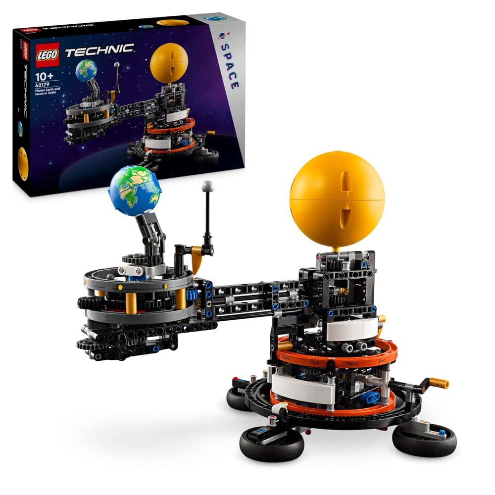 Playset LEGO Technic 42179 Sun Earth Moon Moon Moon Moon Moon Model 10 anos