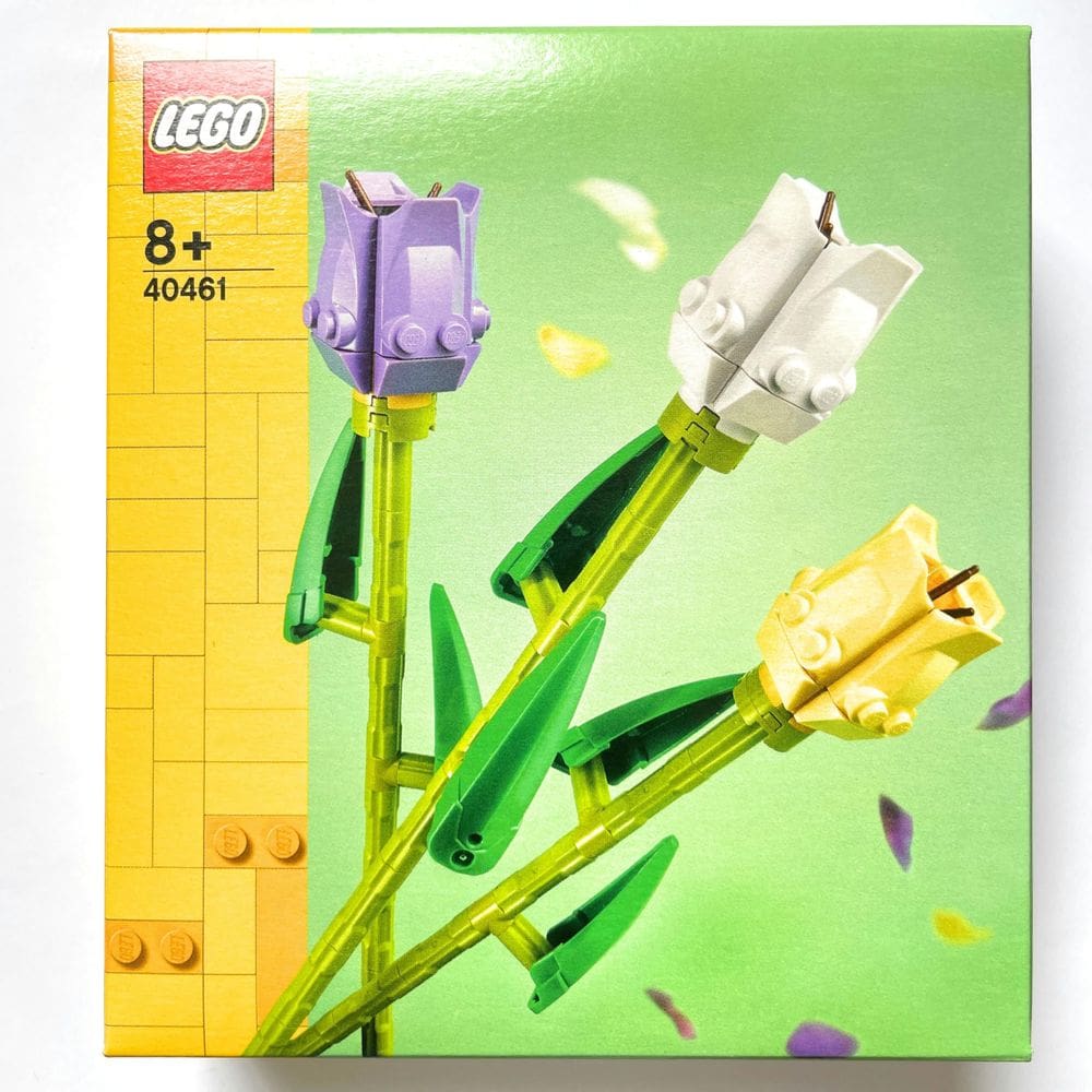 Kit de construção LEGO 40461 Buquê de flores de tulipas
