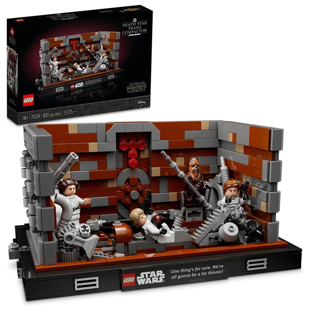 Kit de construção LEGO Star Wars Death Star Trash Compactor 75339