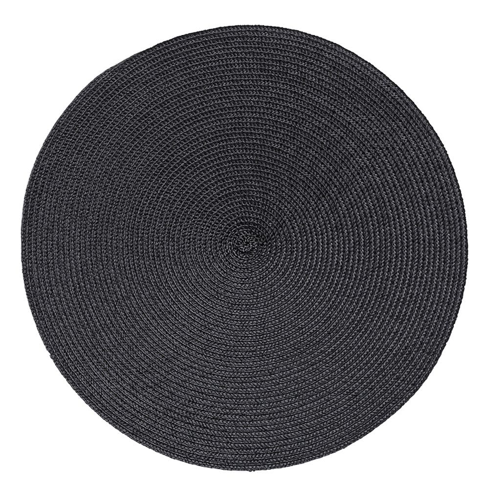 Lugar Americano Avulso de Poliéster Fresno Espiral Preto 1pç 38cm 7303 - Lyor