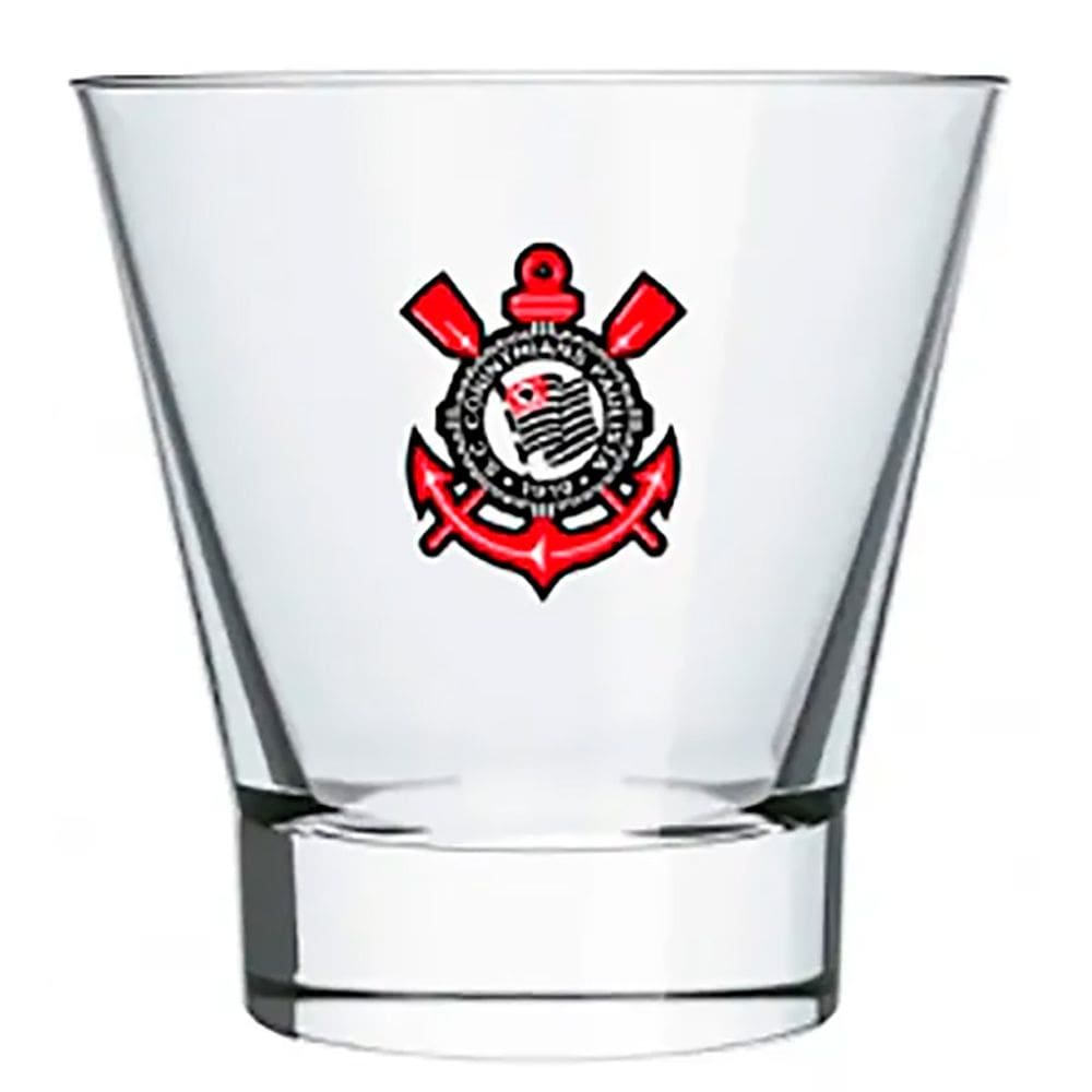 Copo Caipirinha Rocks 350ml Corinthians 792339 - Allmix
