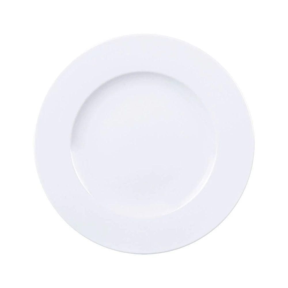 Prato Sobremesa 21cm 96010-006 M. Augusta Porcelana Branco Tramontina