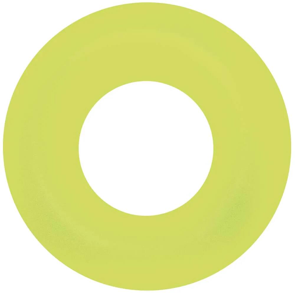 Boia Infantil Inflável Redonda Plástica Verde Neon 90cm - Mor