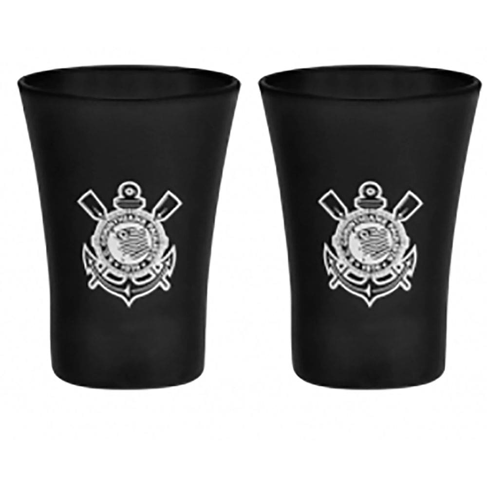 Copos Shot Prime 2 pçs 60ml Corinthians 23040339 - Allmix