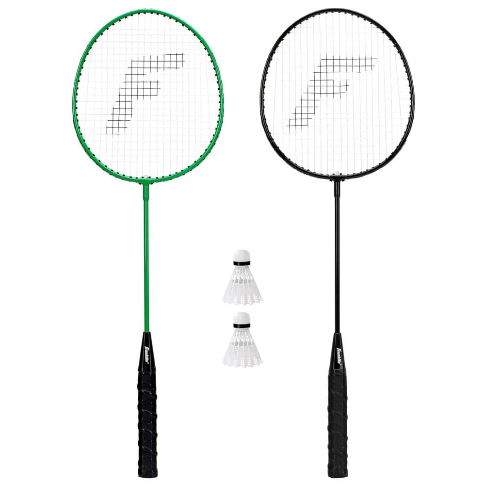 Raquetes de badminton Franklin Sports Glow in the Dark para 2 jogadores