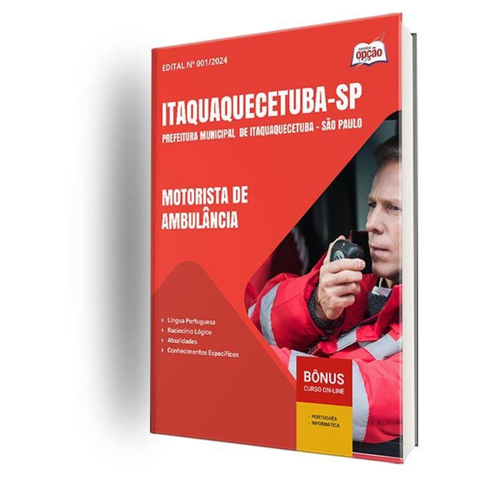 Apostila Prefeitura Itaquaquecetuba Sp 2024 Motorista