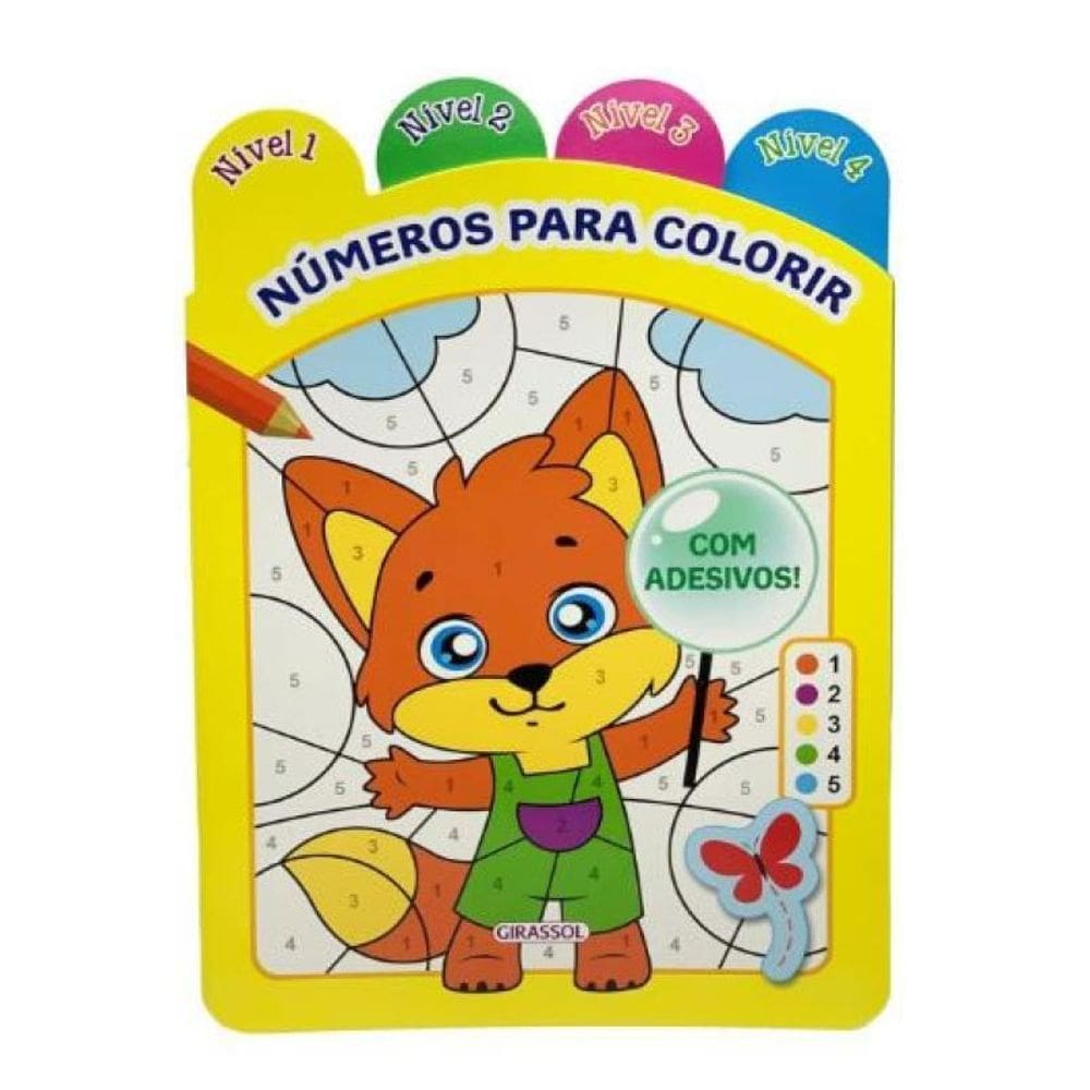 Números Para Colorir Nível 1