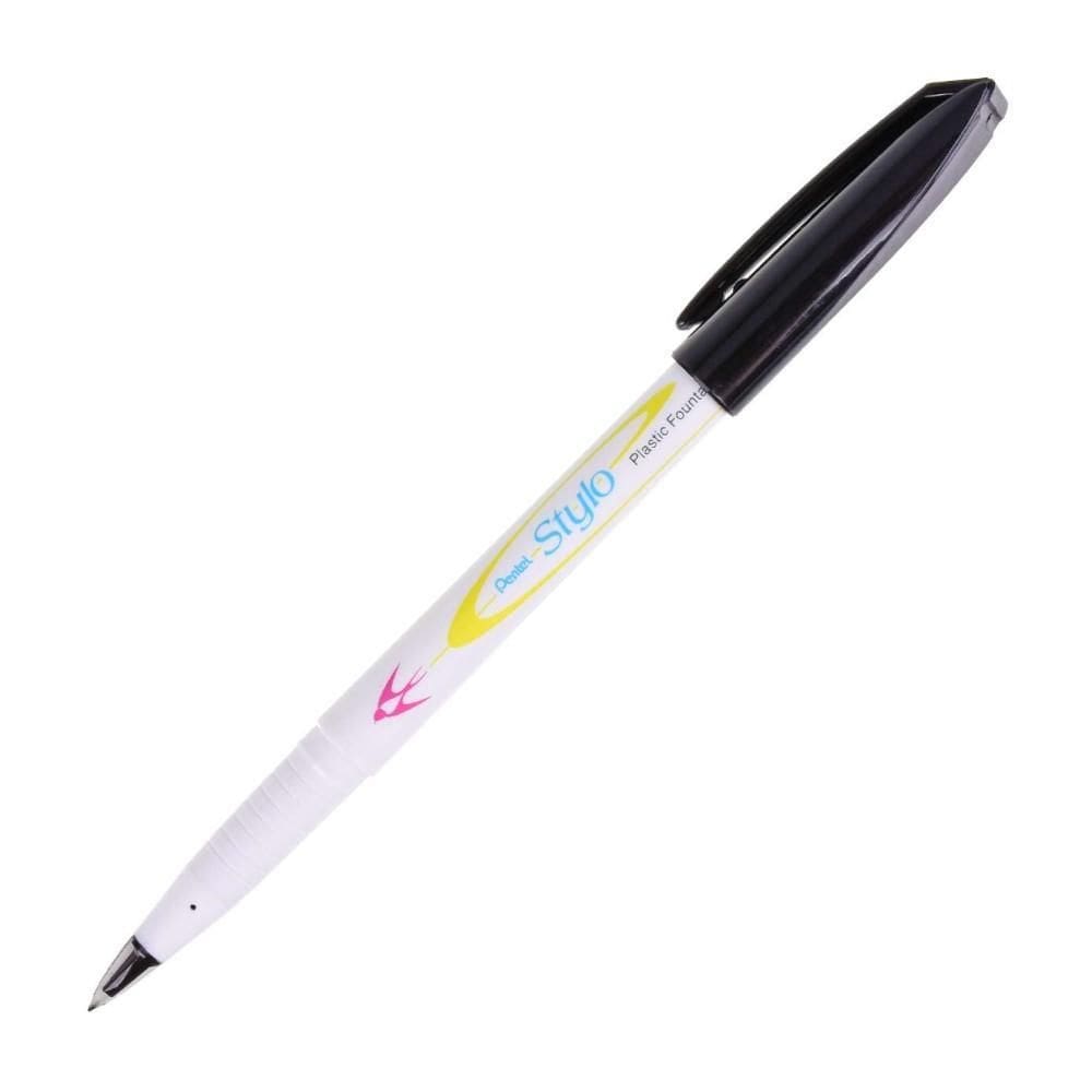 Caneta Tinteiro Pentel Stylo Preta