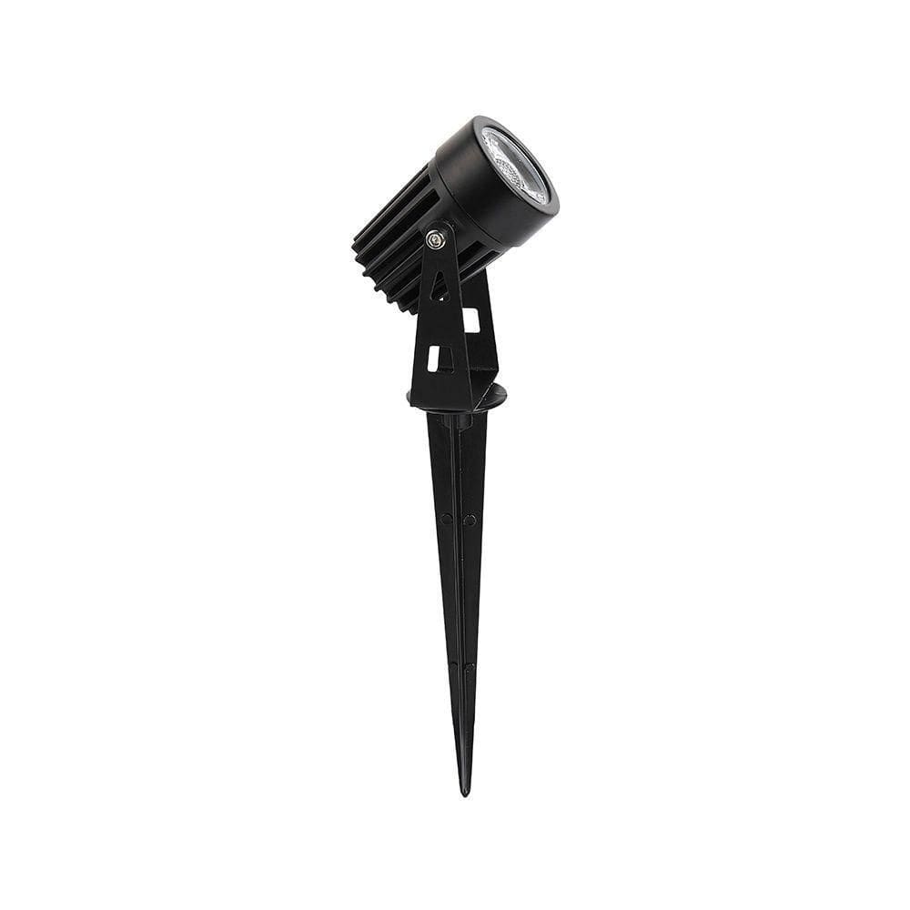 Espeto Para Jardim Nordecor Oyne Led 3w Bivolt Preto 3000k Luz Amarela 6135