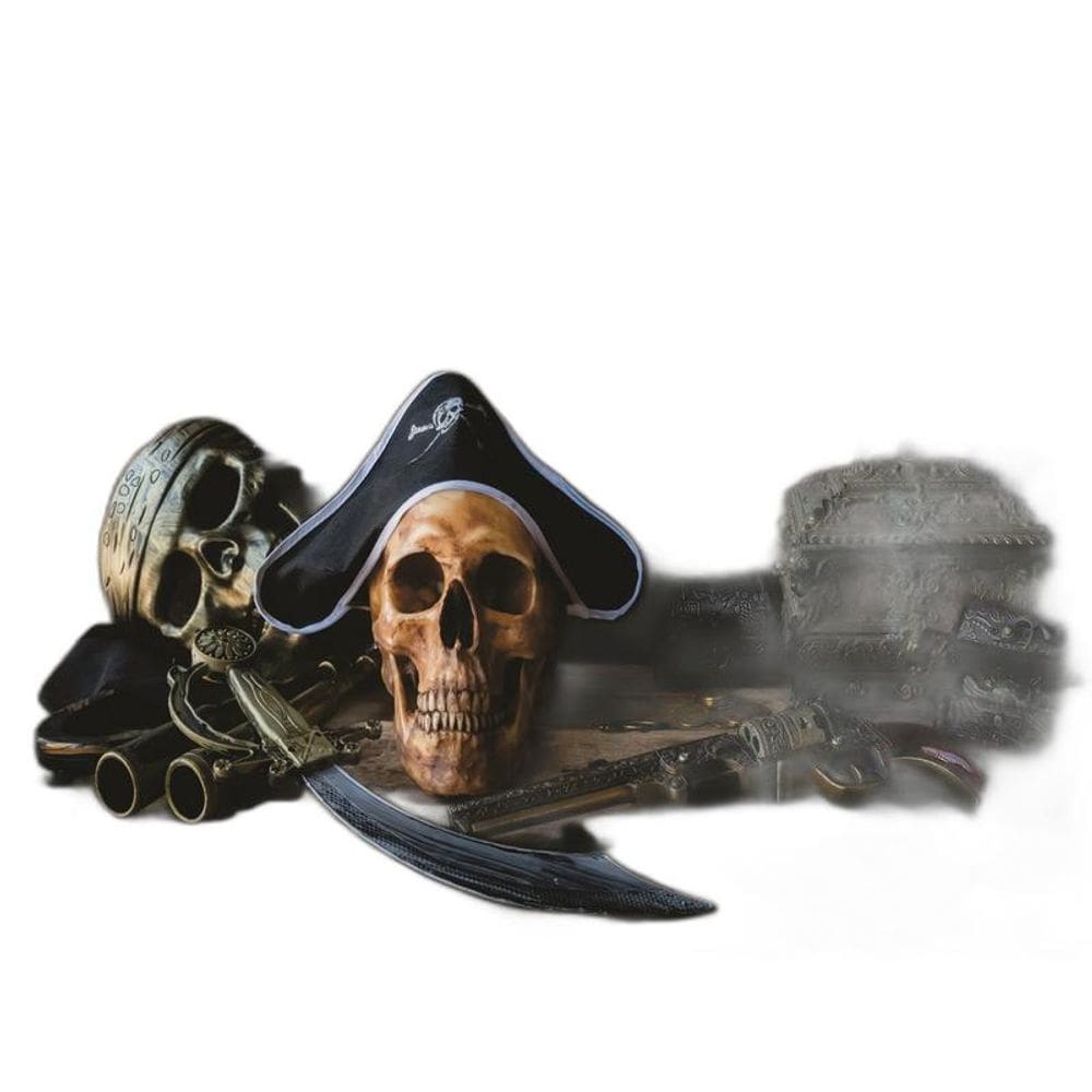 Fundo Fotográfico Em Tecido Pirata Espada 2,20X1,50