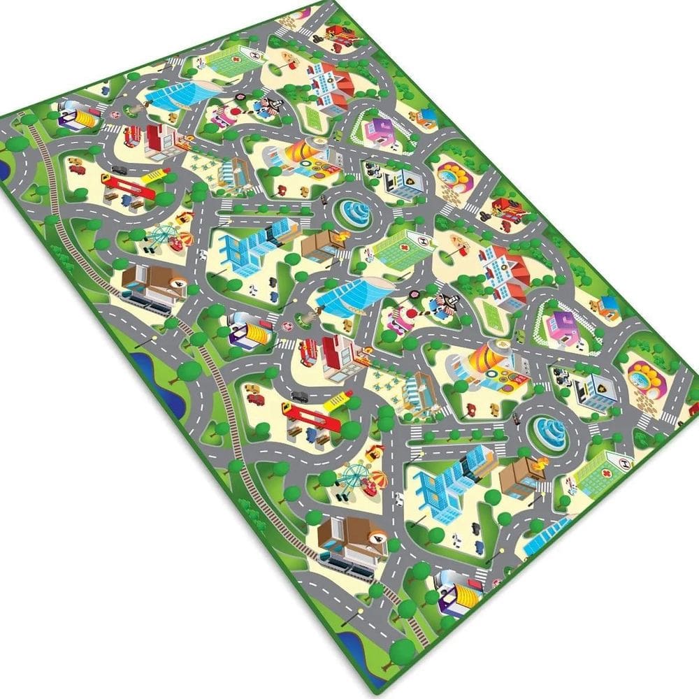 Tapete Pista Para Carrinho Comercial Cidade 1,4X1,0M