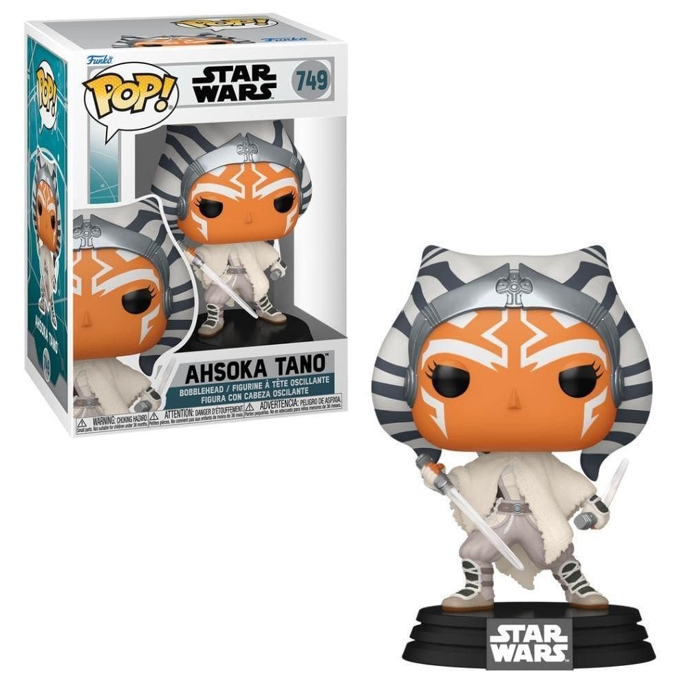 Boneco Funko Pop Star Wars Ahsoka - Ahsoka Com Sabre De Luz