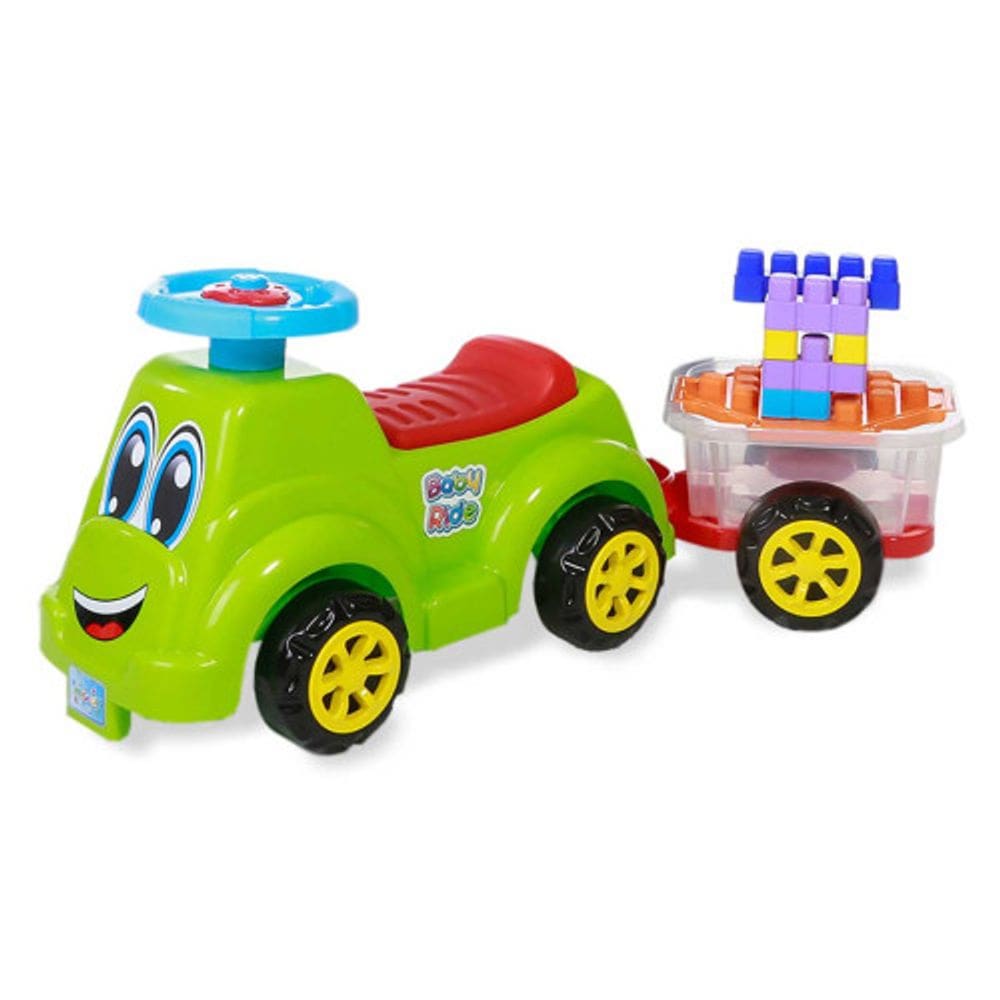 Carrinho Baby Ride com Trailer Maral