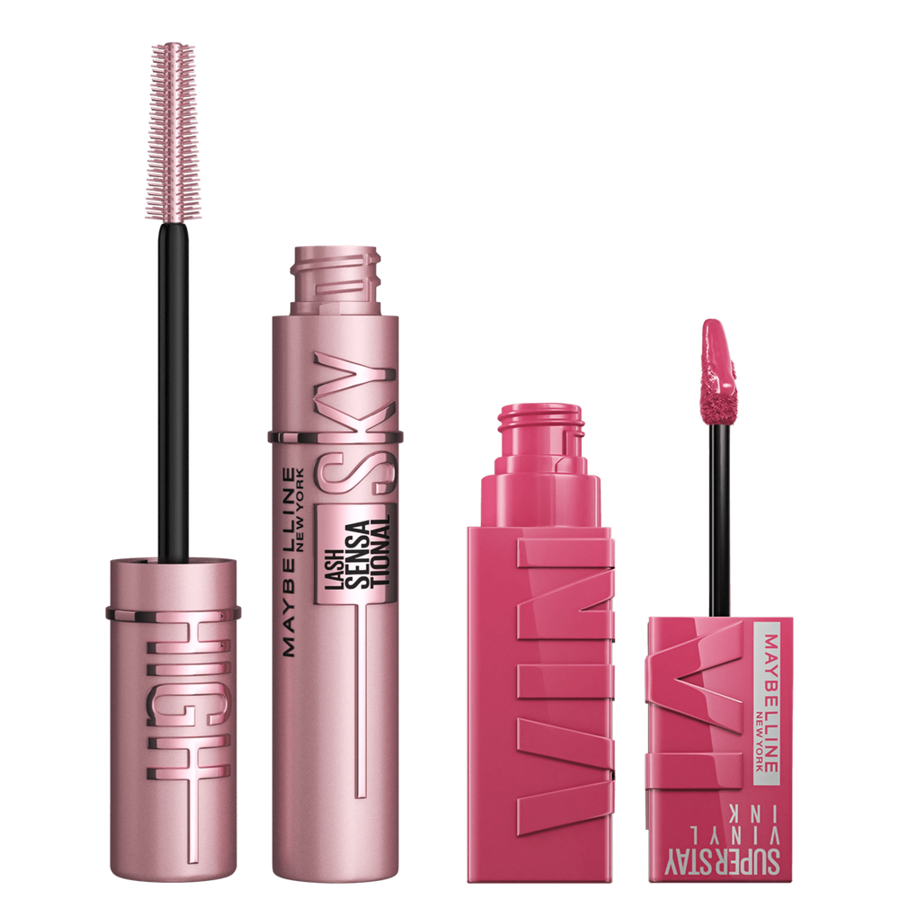 Kit Maybelline Olhos e Lábios Make Duo (2 Produtos)