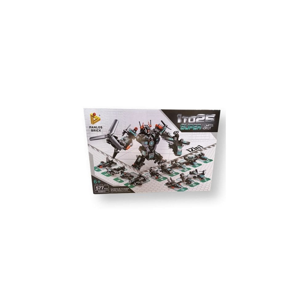 Robô Lego Set Block Construction Pioneer com 12 modelos