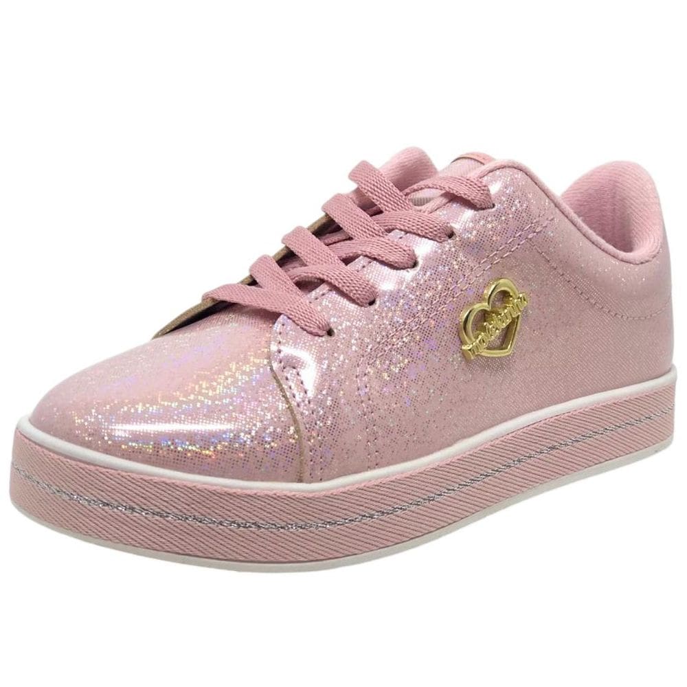 Tenis Infantil Menina Conforto Moderno Brilhante Molekinha