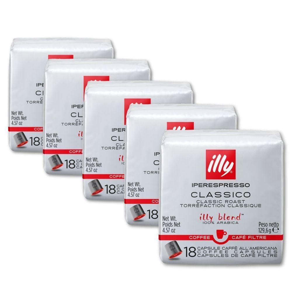 90 Cápsulas Café Illy Intenso Filtrado Iperespresso