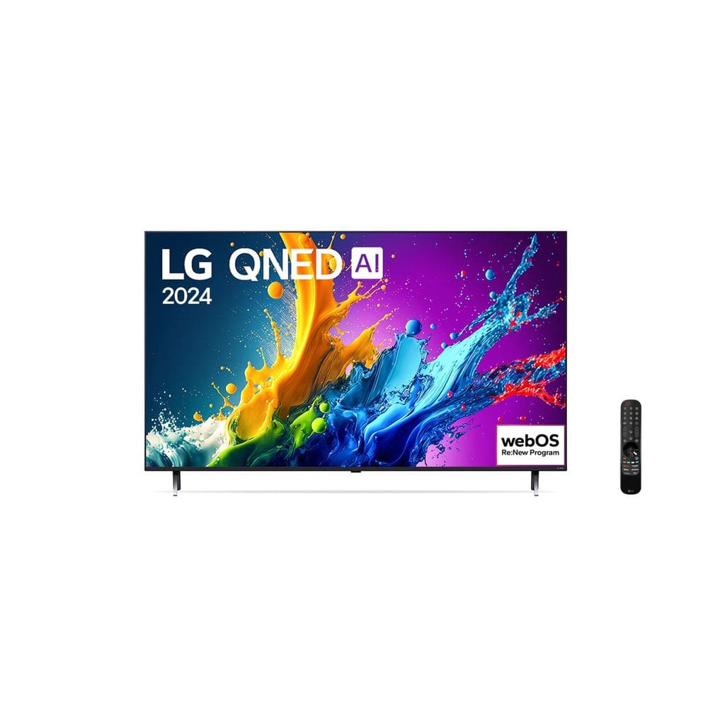 Smart TV LG QNED AI 4K QNED80 55 polegadas 2024
