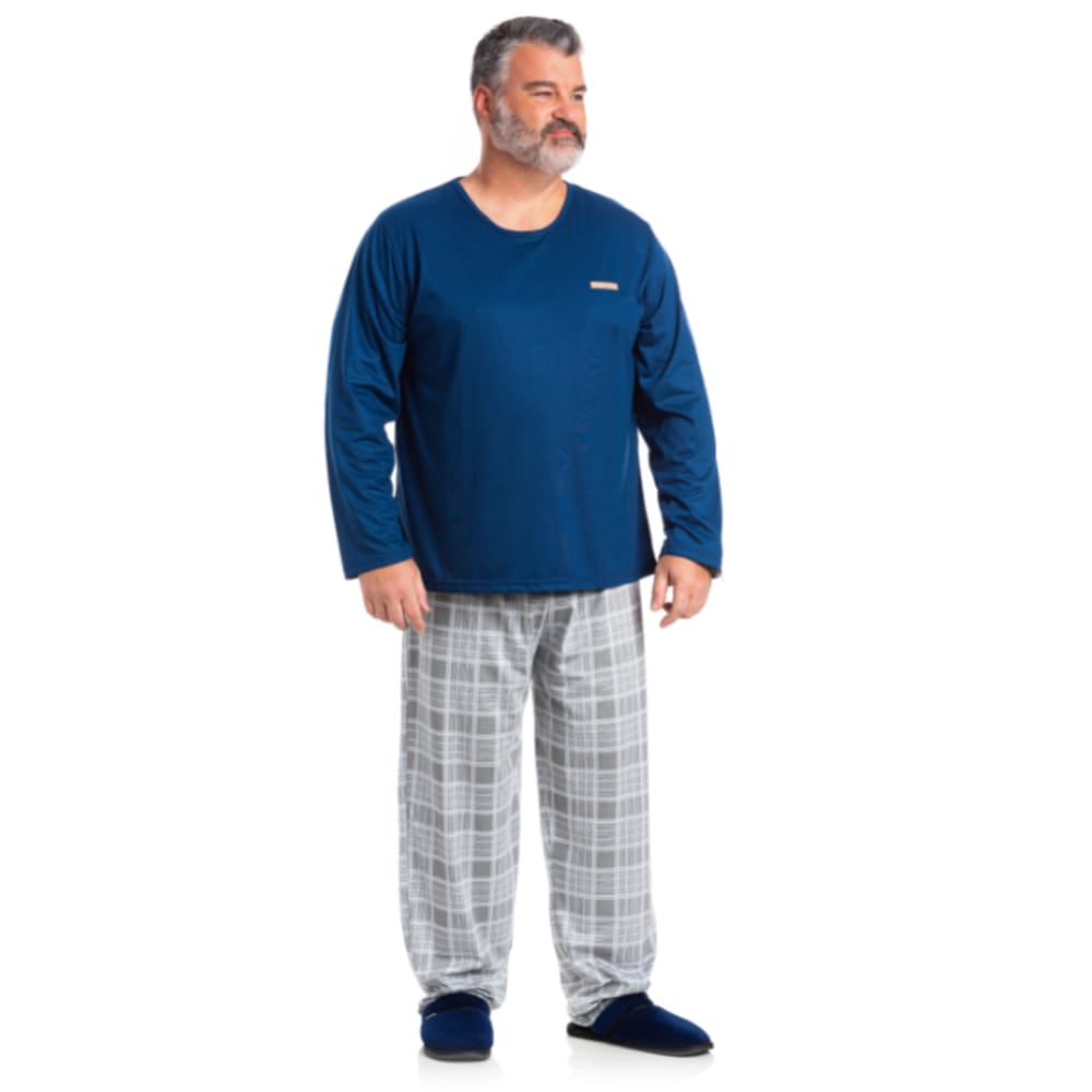 Pijama Camiseta Ml Masculino