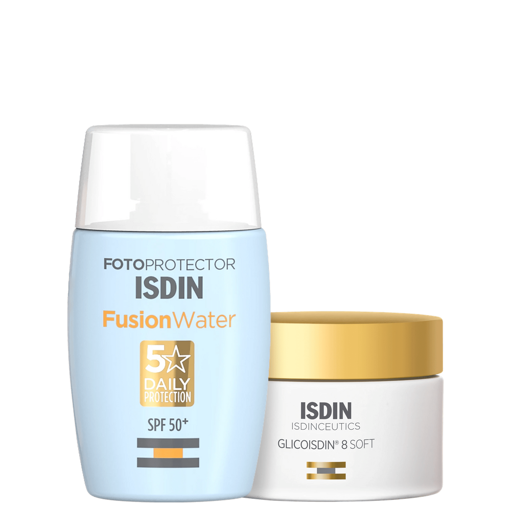 Kit ISDIN Glicoisdin 8 Soft Fusion Water (2 Produtos)